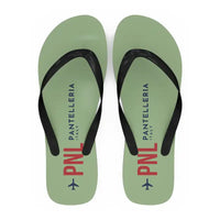 Thumbnail for Pantelleria Airport (PNL) Slippers & Flip Flops - Slippers - Flip Flops - Code - Light Green