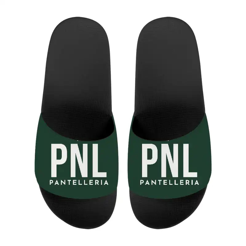 Pantelleria Airport (PNL) Slippers & Flip Flops - Slippers - Sport - Code - Dark Green
