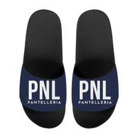 Thumbnail for Pantelleria Airport (PNL) Slippers & Flip Flops - Slippers - Sport - Code - Navy Blue