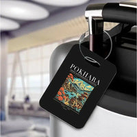 Thumbnail for POKHARA - Poster - Luggage Tag - Black
