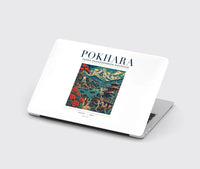 Thumbnail for POKHARA - Poster - MacBook Case - White