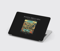 Thumbnail for PONTA DELGADA - Poster - MacBook Case - Black