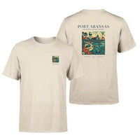 Thumbnail for PORT ARANSAS - Poster - Double-Side T-Shirt - Beige