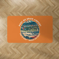 Thumbnail for Piarco International Airport (POS) Carpets - Carpet Rectangle - Badge - Orange