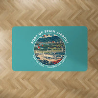 Thumbnail for Piarco International Airport (POS) Carpets - Carpet Rectangle - Badge - Turquoise