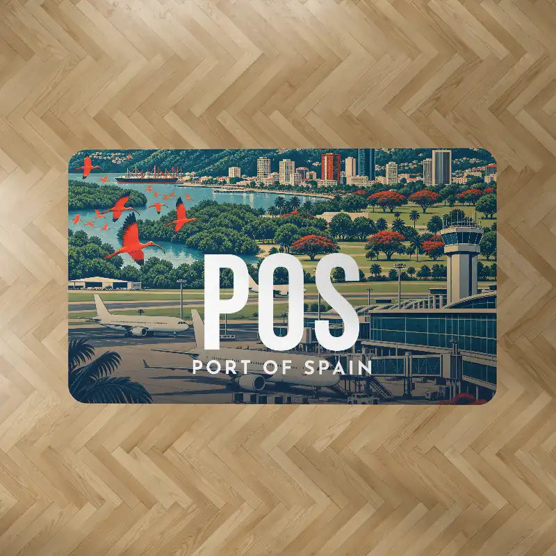 Piarco International Airport (POS) Carpets - Carpet Rectangle - Scene