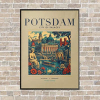 Thumbnail for POTSDAM - Poster - Canvas Framed - Beige