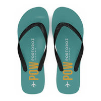 Thumbnail for Portorož Airport (POW) Slippers & Flip Flops - Slippers - Flip Flops - Code - Turquoise