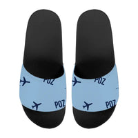 Thumbnail for Poznan - awica Henryk Wieniawski Airport (POZ) Slippers & Flip Flops - Slippers - Sport - Pattern - Light Blue