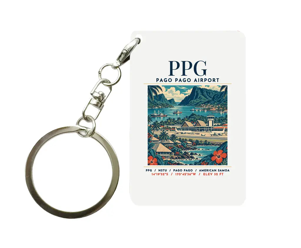 PPG - Poster - Key Chain - White