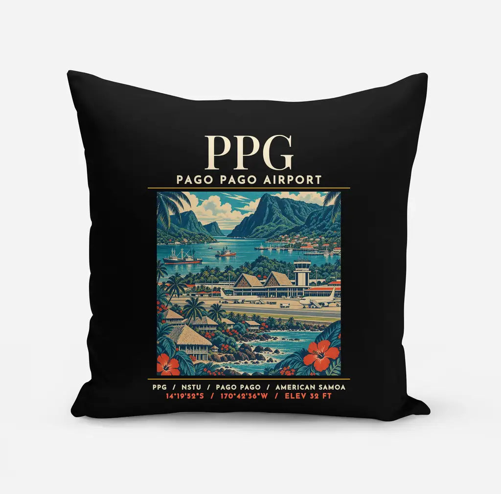PPG - Poster - Pillow - Black