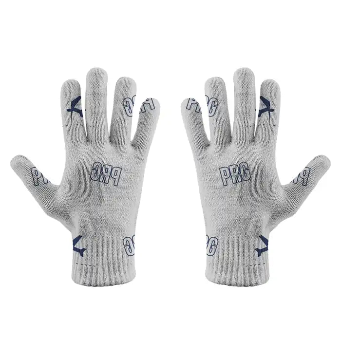 Václav Havel Airport Prague (PRG) Gloves - Gloves - Full - Pattern - Light Gray