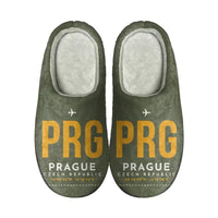 Thumbnail for Václav Havel Airport Prague (PRG) Slippers & Flip Flops - Slippers - Cotton - Code - Same - Green Army