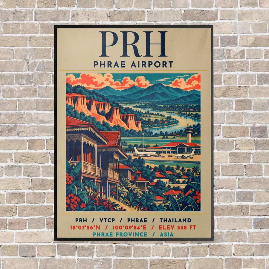PRH - Poster - Canvas Framed - Beige