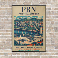 Thumbnail for PRN - Poster - Canvas Framed - Beige