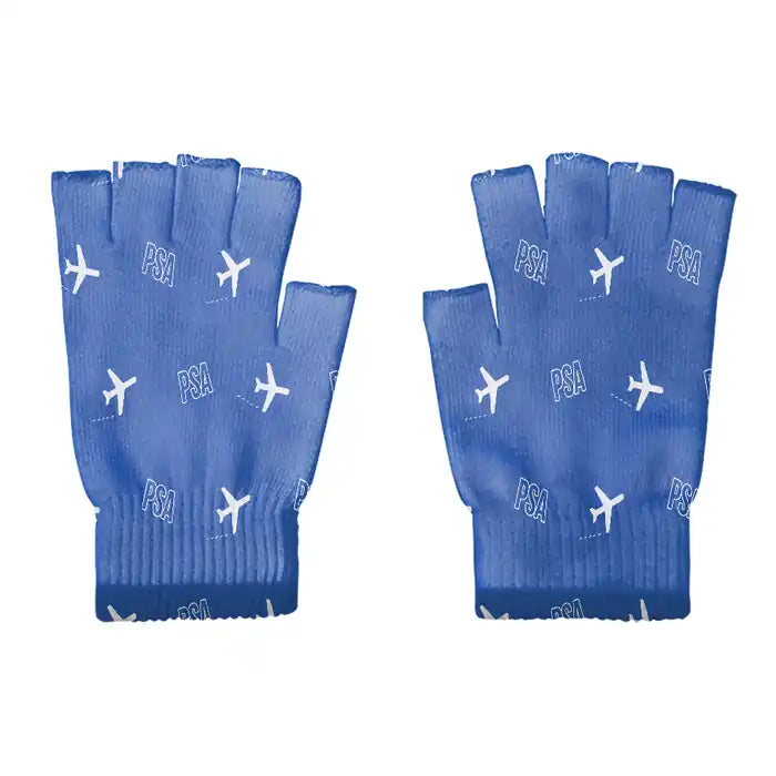 Pisa Airport Galileo Galilei (PSA) Gloves - Gloves - Cut - Pattern - Blue