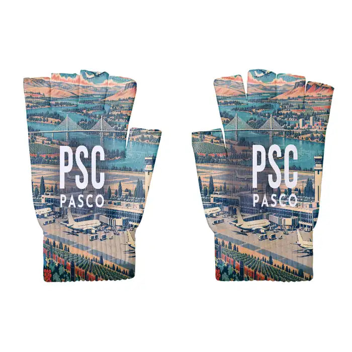 Tri-Cities Airport (PSC) Gloves - Gloves - Cut - 3D