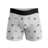 Thumbnail for Mercedita Airport (PSE) Men Boxers - Pattern - Light Gray