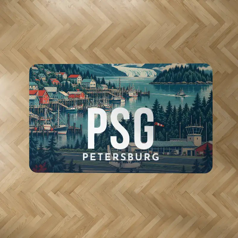 Petersburg James A. Johnson Airport (PSG) Carpets - Carpet Rectangle - Scene