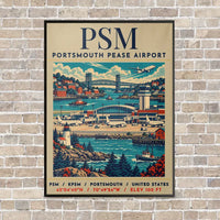 Thumbnail for PSM - Poster - Canvas Framed - Beige