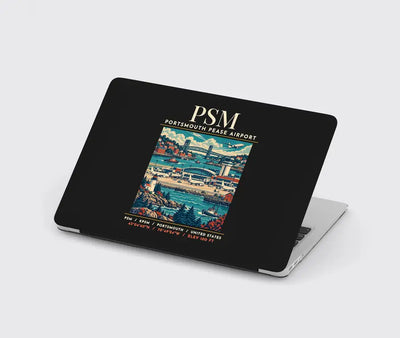 PSM - Poster - MacBook Case - Black