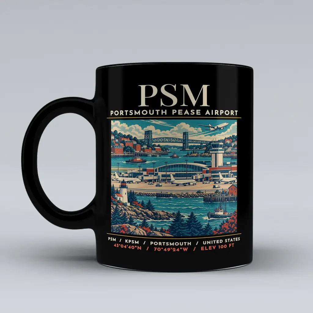 PSM - Poster - Mug - Black