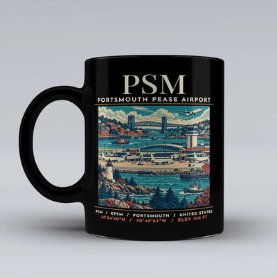 PSM - Poster - Mug - Black