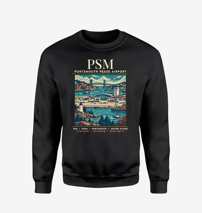 PSM - Poster - Sweatshirt - Black