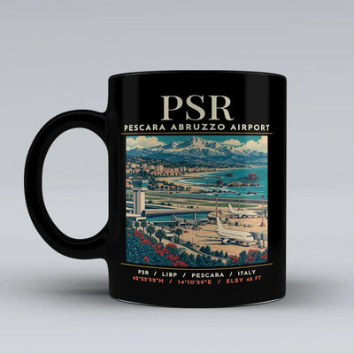 PSR - Poster - Mug - Black