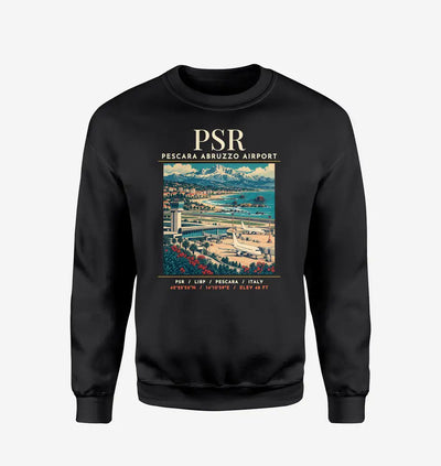 PSR - Poster - Sweatshirt - Black