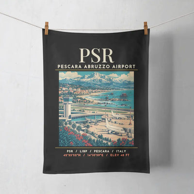 PSR - Poster - Towel - Black