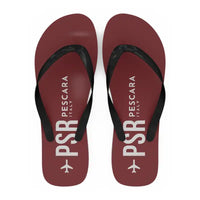 Thumbnail for Pescara Abruzzo Airport (PSR) Slippers & Flip Flops - Slippers - Flip Flops - Code - Dark Red