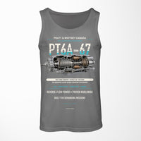 Thumbnail for PT6A-67 design on gray tank top