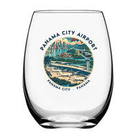 Thumbnail for Panama City Tocumen International Airport (PTY) Glasses - Badge - Water & Drink Glass