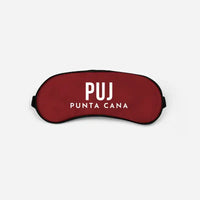 Thumbnail for Punta Cana International Airport (PUJ) Sleep Masks - Sleep Mask - Code - Dark Red
