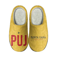 Thumbnail for Punta Cana International Airport (PUJ) Slippers & Flip Flops - Slippers - Cotton - Code - Different - Yellow