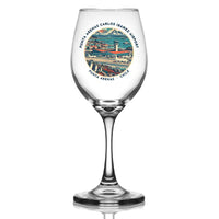 Thumbnail for Punta Arenas Carlos Ibáñez International Airport (PUQ) Glasses - Badge - Wine Glass
