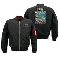 Thumbnail for PUQ - Poster - Bomber Jacket - Black