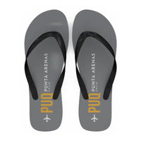 Thumbnail for Punta Arenas Carlos Ibáñez International Airport (PUQ) Slippers & Flip Flops - Slippers - Flip Flops - Code - Gray