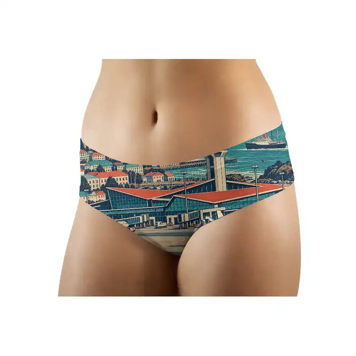 Punta Arenas Carlos Ibáñez International Airport (PUQ) Women Panties - Scene - Front