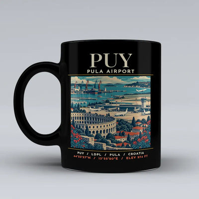 PUY - Poster - Mug - Black