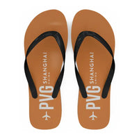 Thumbnail for Shanghai Pudong International Airport (PVG) Slippers & Flip Flops - Slippers - Flip Flops - Code - Orange