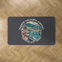 Thumbnail for Aeropuerto Internacional Licenciado Gustavo Díaz Ordaz (PVR) Carpets - Carpet Rectangle - Badge - Dark Gray