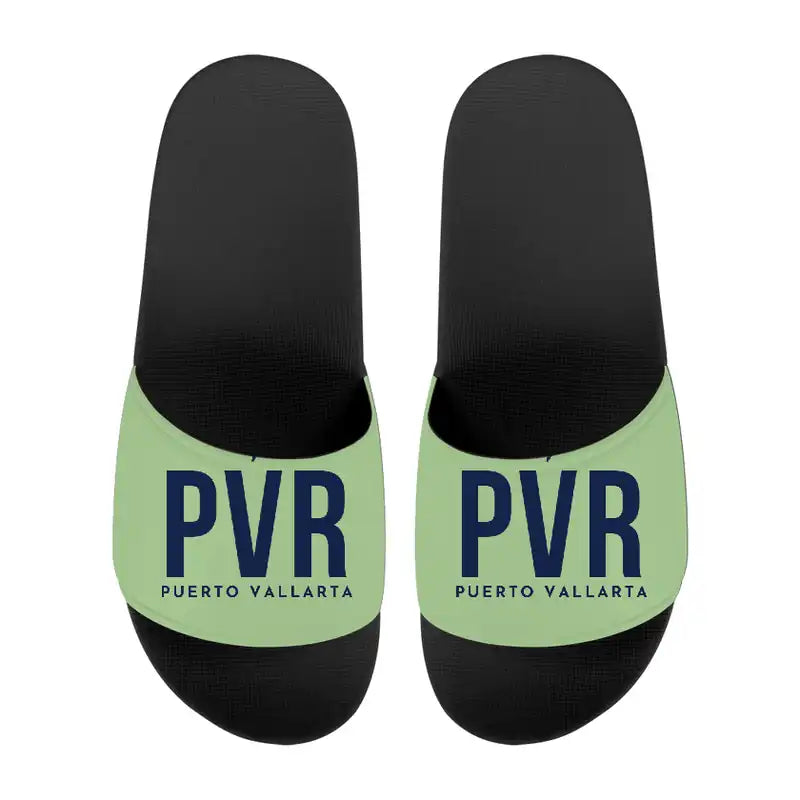 Aeropuerto Internacional Licenciado Gustavo Díaz Ordaz (PVR) Slippers & Flip Flops - Slippers - Sport - Code - Light Green