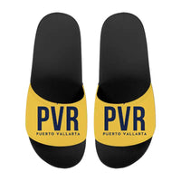 Thumbnail for Aeropuerto Internacional Licenciado Gustavo Díaz Ordaz (PVR) Slippers & Flip Flops - Slippers - Sport - Code - Yellow