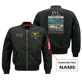 Provo Municipal Airport (PVU) Bomber Jacket