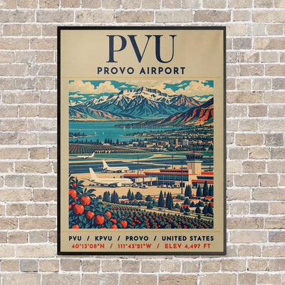 PVU - Poster - Canvas Framed - Beige