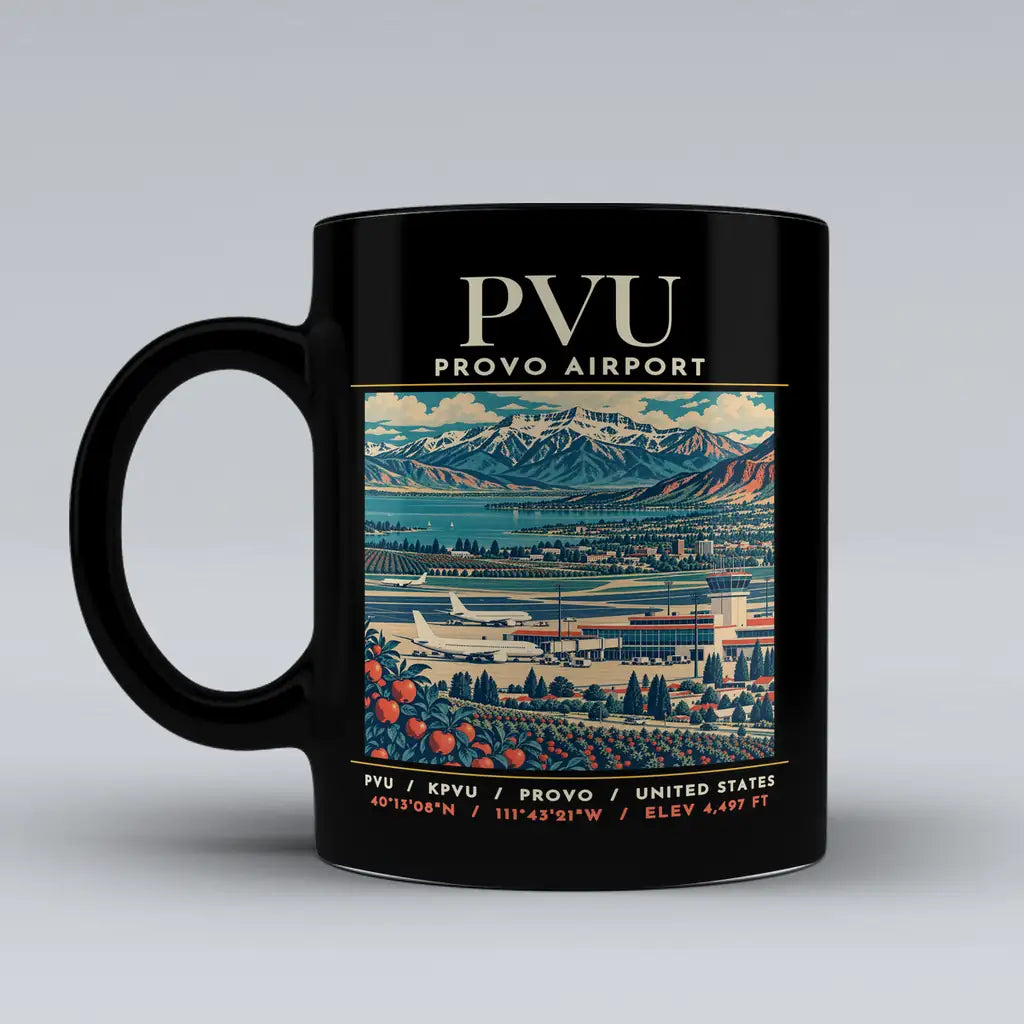 PVU - Poster - Mug - Black