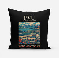 Thumbnail for PVU - Poster - Pillow - Black