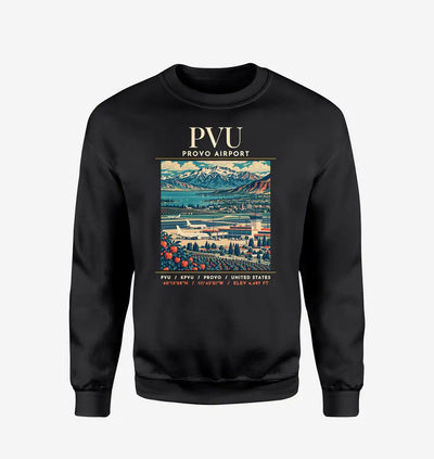 PVU - Poster - Sweatshirt - Black